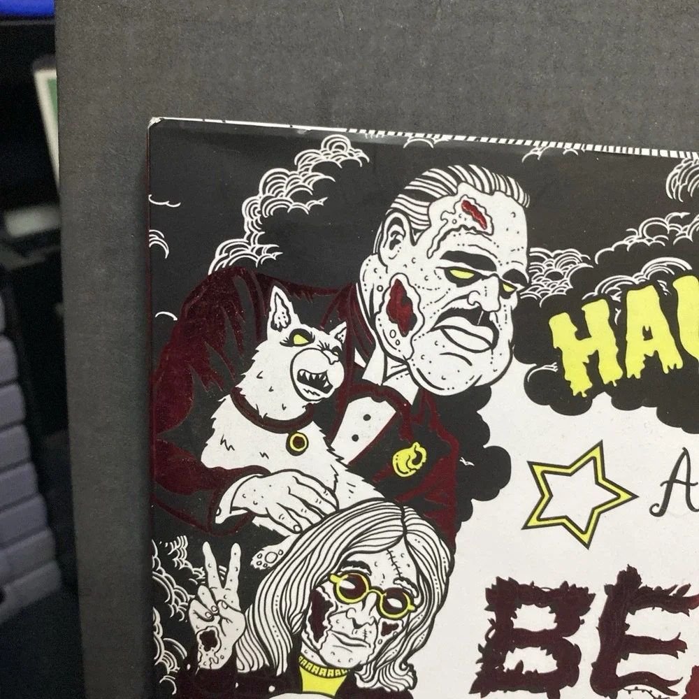 Beauty of Horror V Goregeous Adult Coloring Book, Alan Roberts, Haunt of Fame